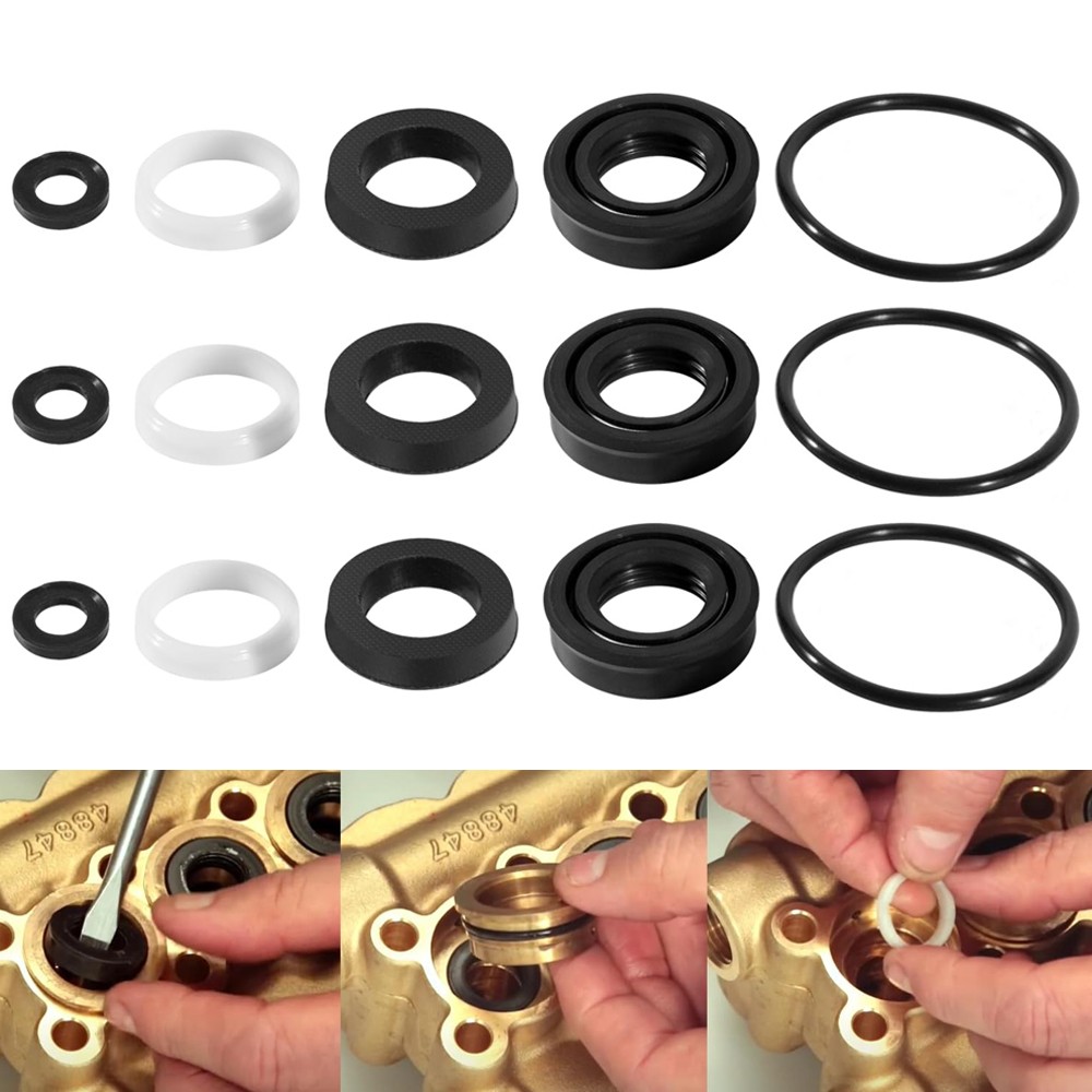 34262 Seal Kit for Cat Pump 66DX 6DX Pressure Washer Pump for 6DX35G1I, 6DX40G1I