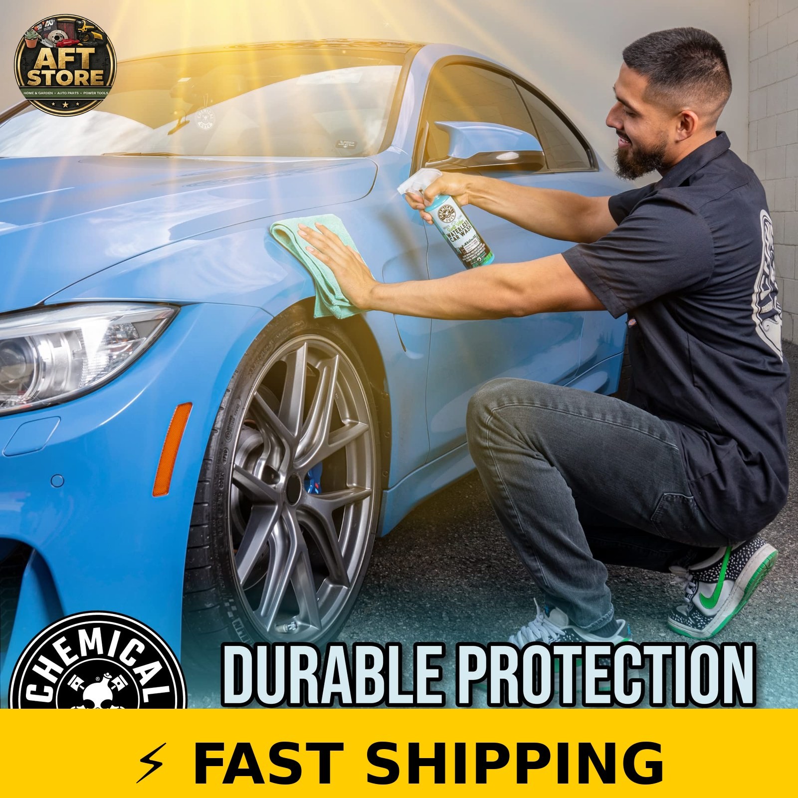 Chemical Guys Swift Wipe Waterless Car Wash Spray – 16 oz