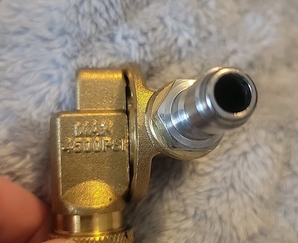 Pressure Washer Pivoting Coupler 7 Angle 240 Degree Rotation Gutter Cleaner C150