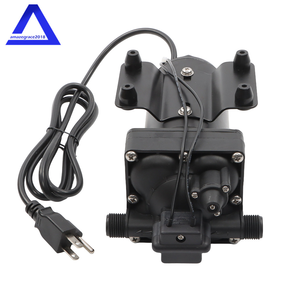 Diaphragm Water Pump 4-chamber Self Priming Pressure Booster Pump 5.5GPM 75PSI
