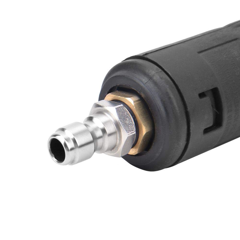 High Pressure Washer Nozzle, 1/4 inch Quick Connector Rotating Adjustable Wat…