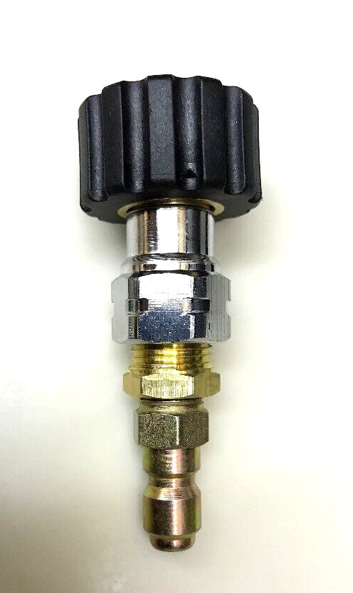 M22 Female 15mm Twist Connect x 1/4″ Plug, Non (Standard M22 Connector)