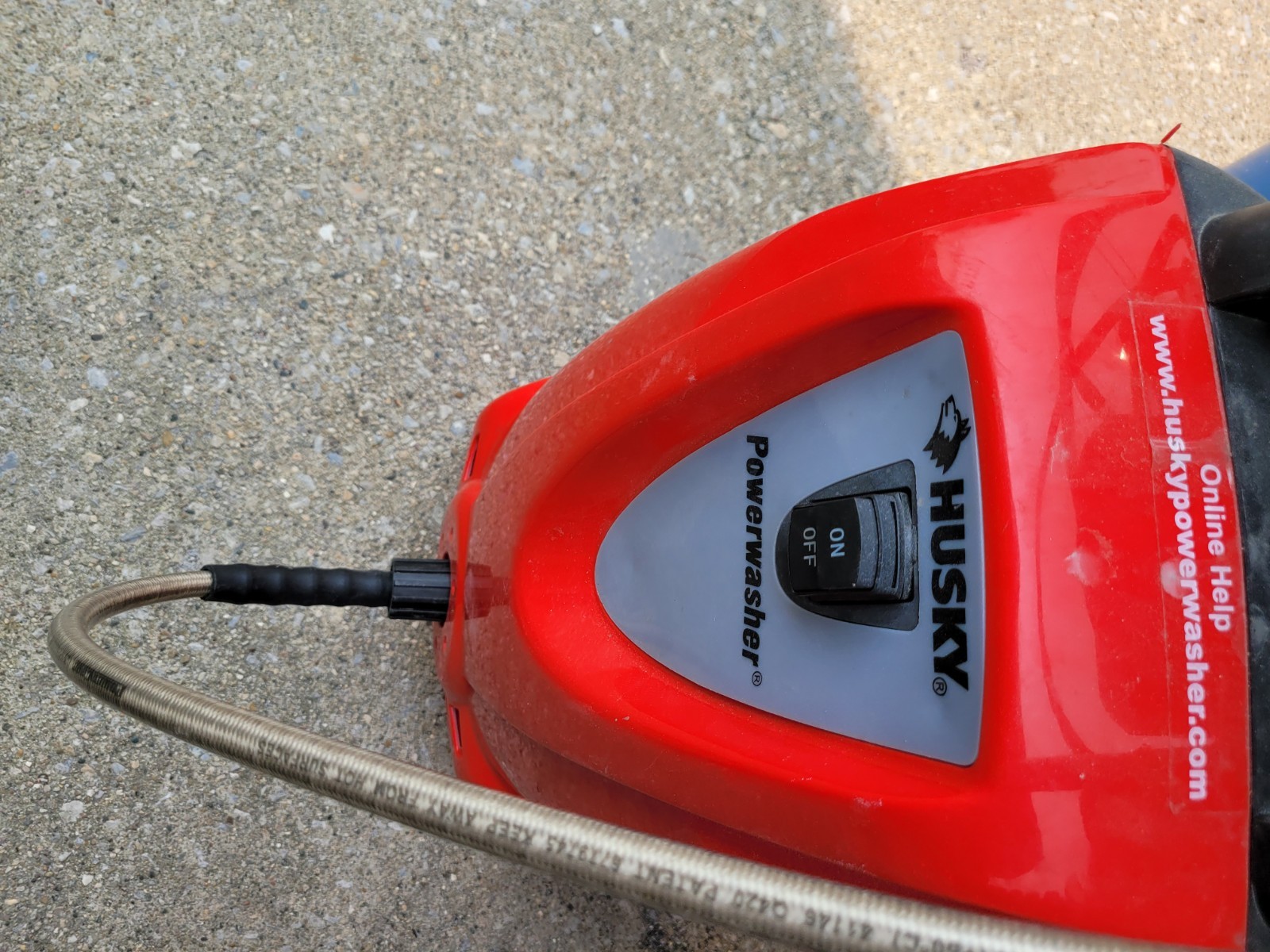 Electric Power Washer.Husky 1600 PSI