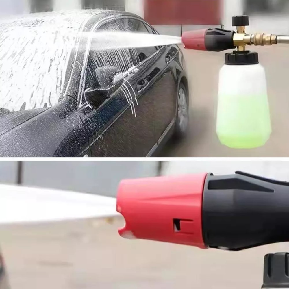 Pressure Washer Gun Foam Cannon with 1/4 Inch Quick Connector for Car Washing US