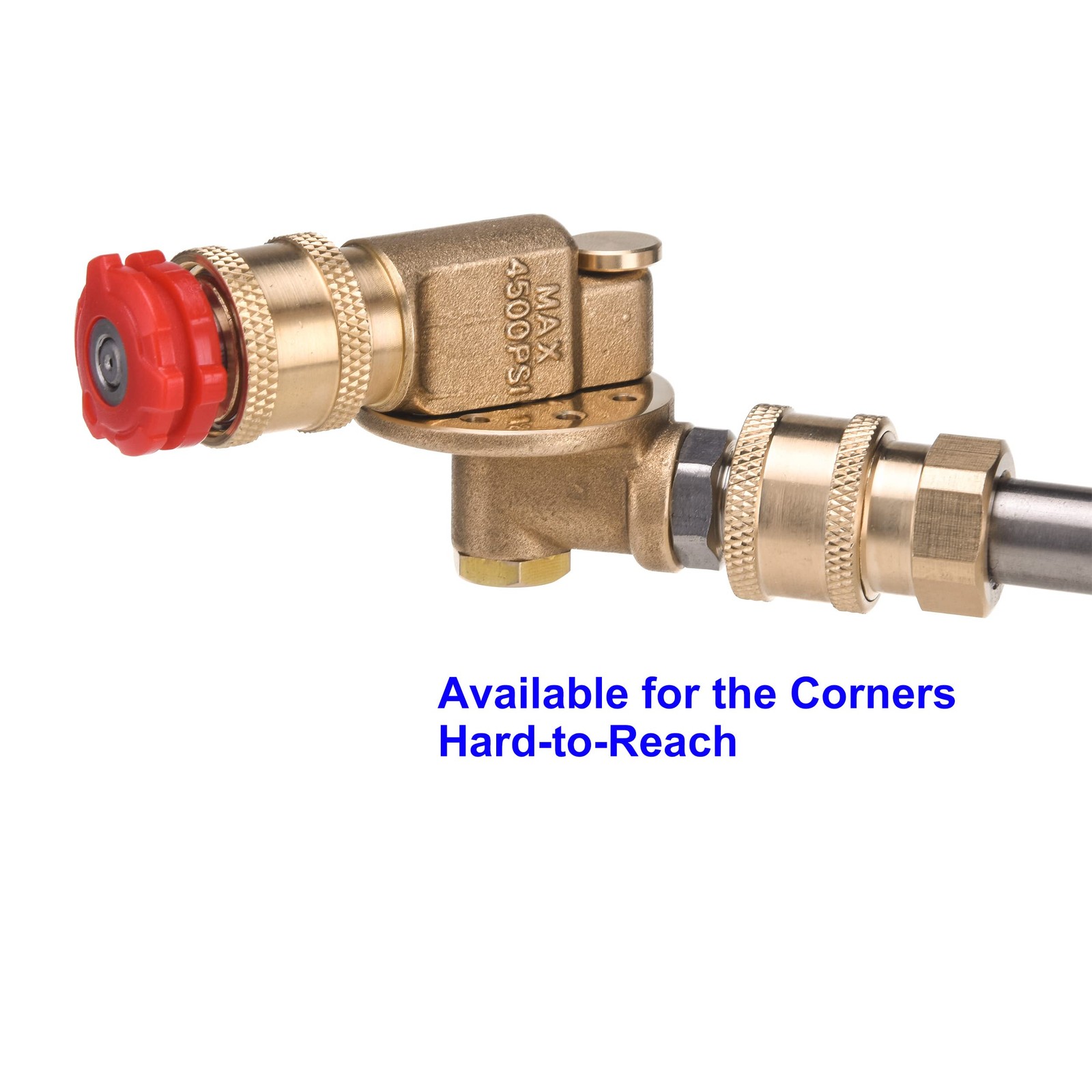 Pressure Washer Pivoting Coupler Kit, 240 Degree Rotation, Pressure Washer