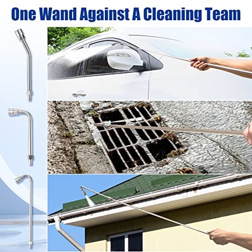 Pressure Washer Extension Wand – 120″ Upgrade Power Washer Lance – Pressure W…