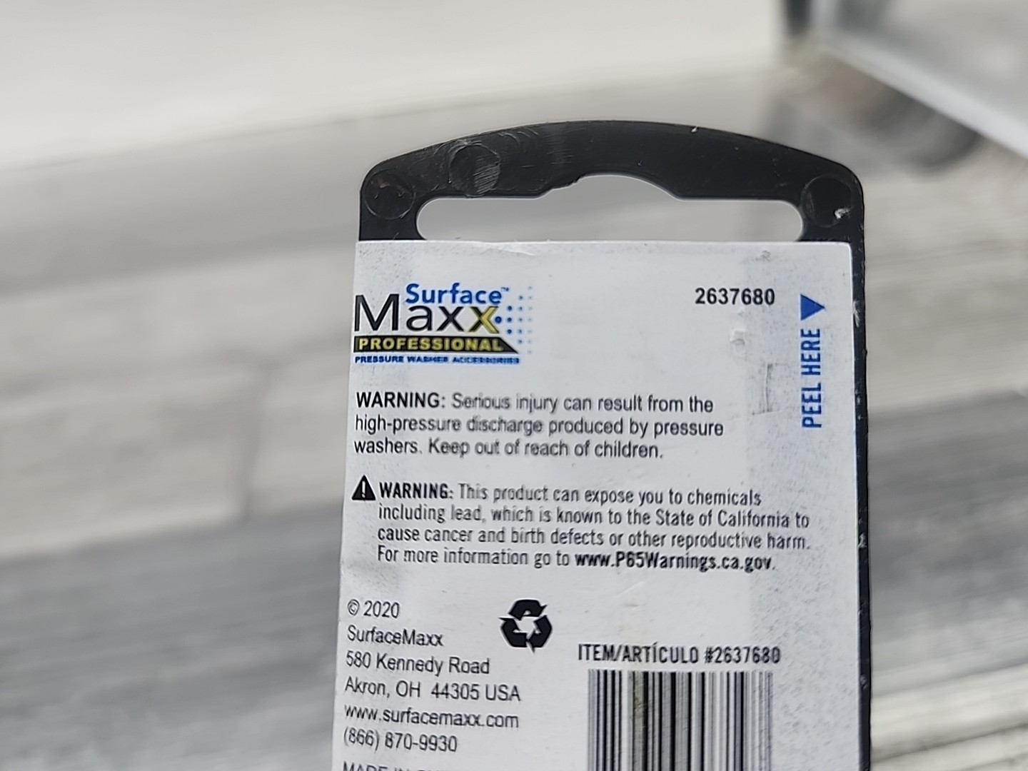 Surface Maxx M-22 to 1/4-in Quick Connect Kit [113]