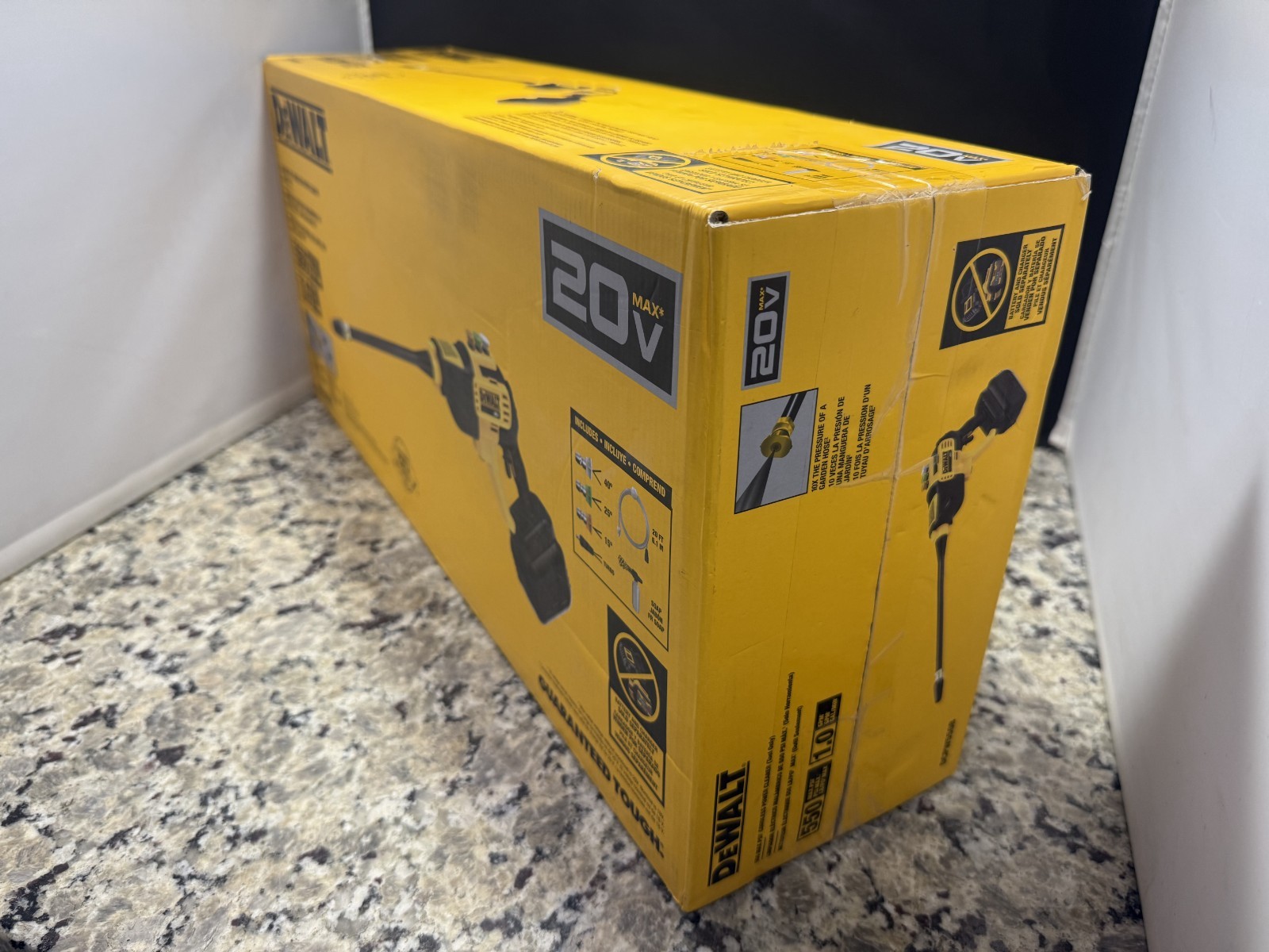 DEWALT DCPW550B 20V 550 PSI Cordless Power Cleaner Pressure Washer (Tool Only)