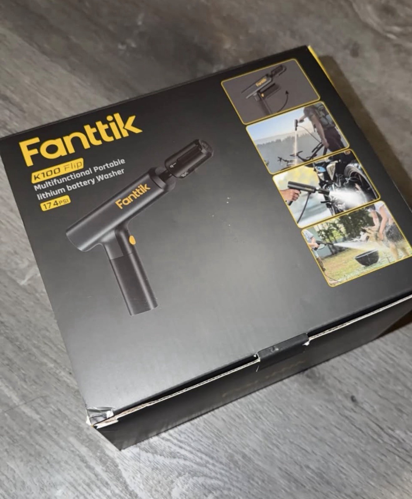 Fanttik K100 Flip Portable Cordless Sprayer Foldable Pressure Washer