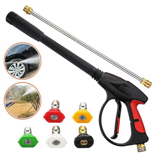 4000 PSI 40″ Replacement Pressure Washer Gun Extension Wand 5 Nozzle Tips M22-14