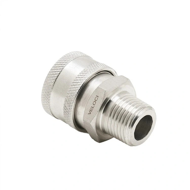 MTM 1/2 NPT -1/2 Quick Connect SS Plug Hydro Excavating 24.0066