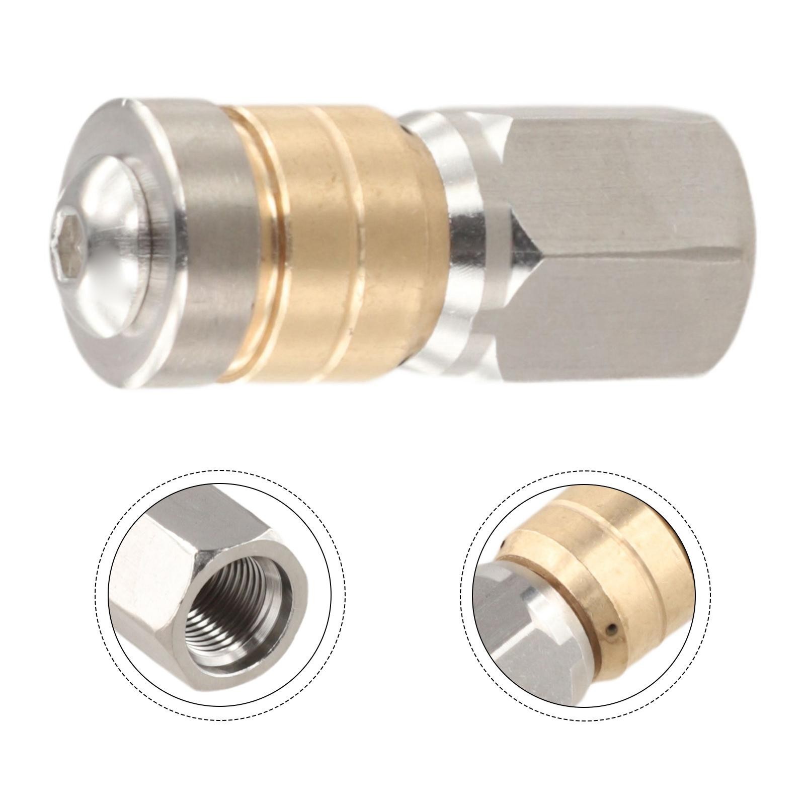 High Pressure Washer Rotating Nozzle ?C 1/8″ Female Thread, For Pipe Cleaning