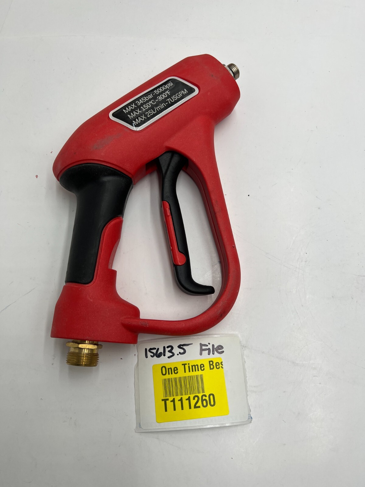 Chavor Pressure Washer Tool Max 345 Bar 5000 PSI Max 150ºC – 300ºF 25L/min