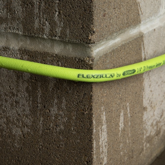 Flexzilla Pressure Washer Hose 1/4 in x 50 ft 3600 PSI Cold Water No Kinking!