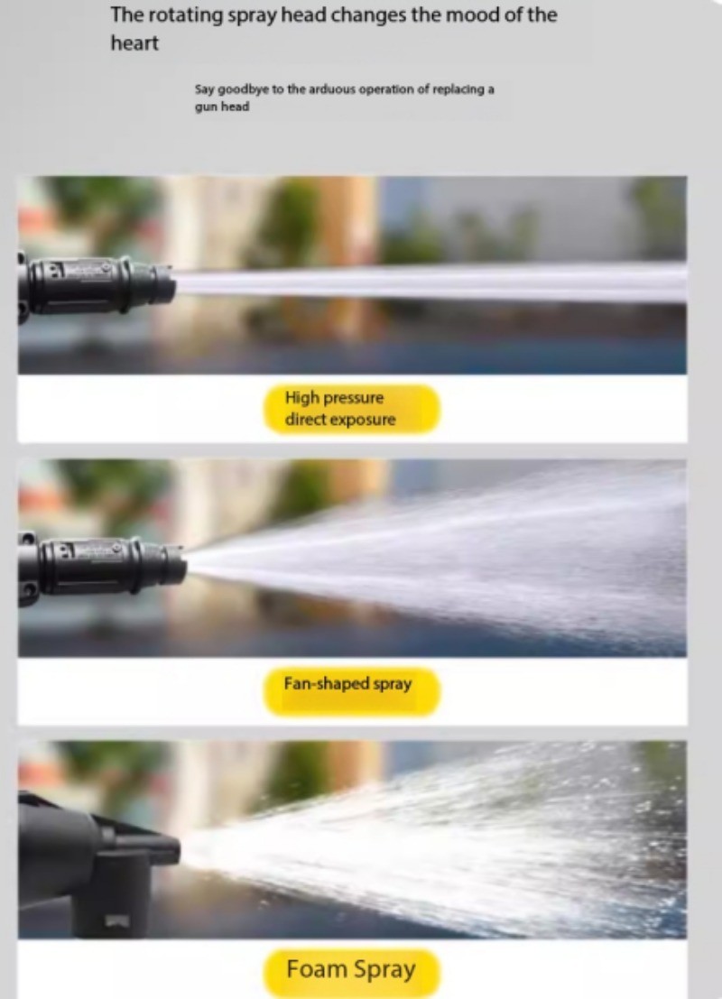 220V High-Pressure Water Pump, Car Wash Nozzle, Floor Scrubber, Car Wash Machine