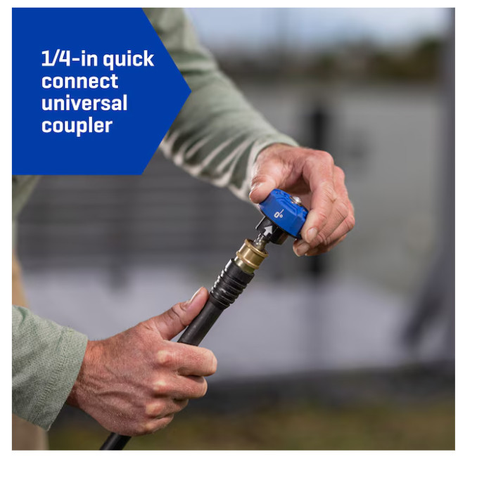 Kobalt 700-PSI 0.8-GPM Cold Water Battery Outdoor power cleaner with 1 Spray Tip