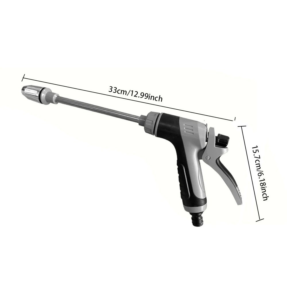 High Pressure Garden Water Spray Gun Hose Nozzle Car Wash Tool