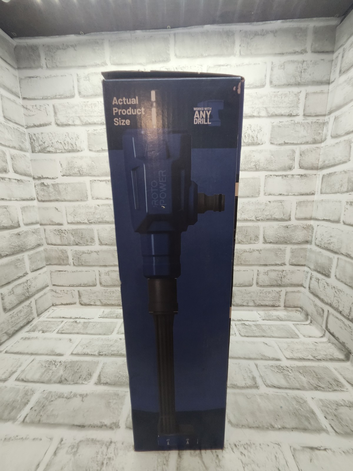 ROTOPOWER Power Cleaner Drill Attachment 600-PSI 1-GPM