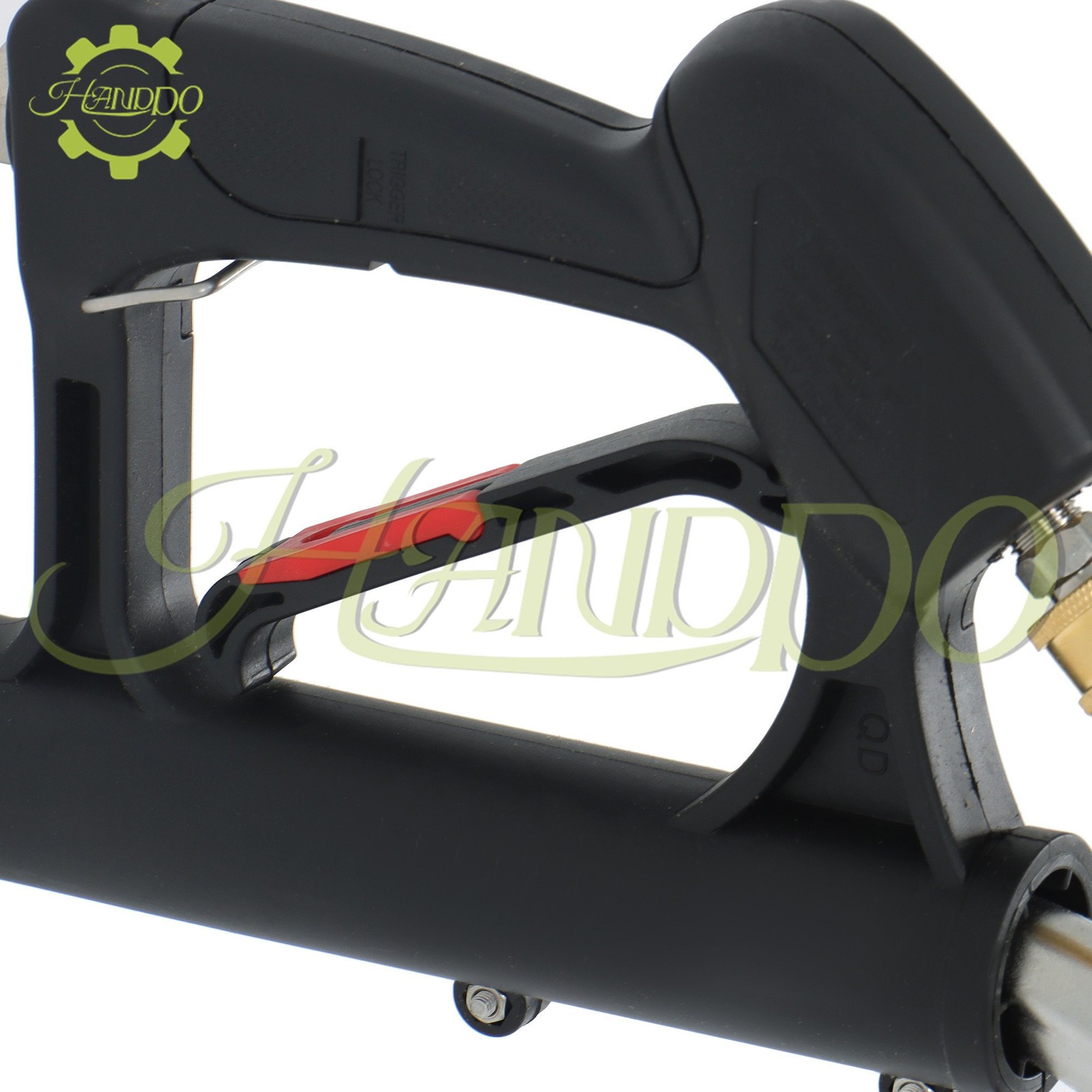 6000PSI Dual Handle Quick Connect 18″ w/ 4 Wheels Pressure Washer Surface Cleane
