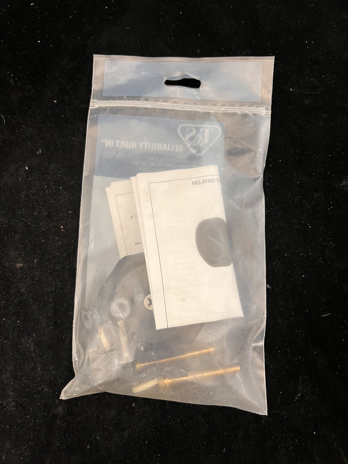 B-10K Repair Kit for Spray Valve, Black