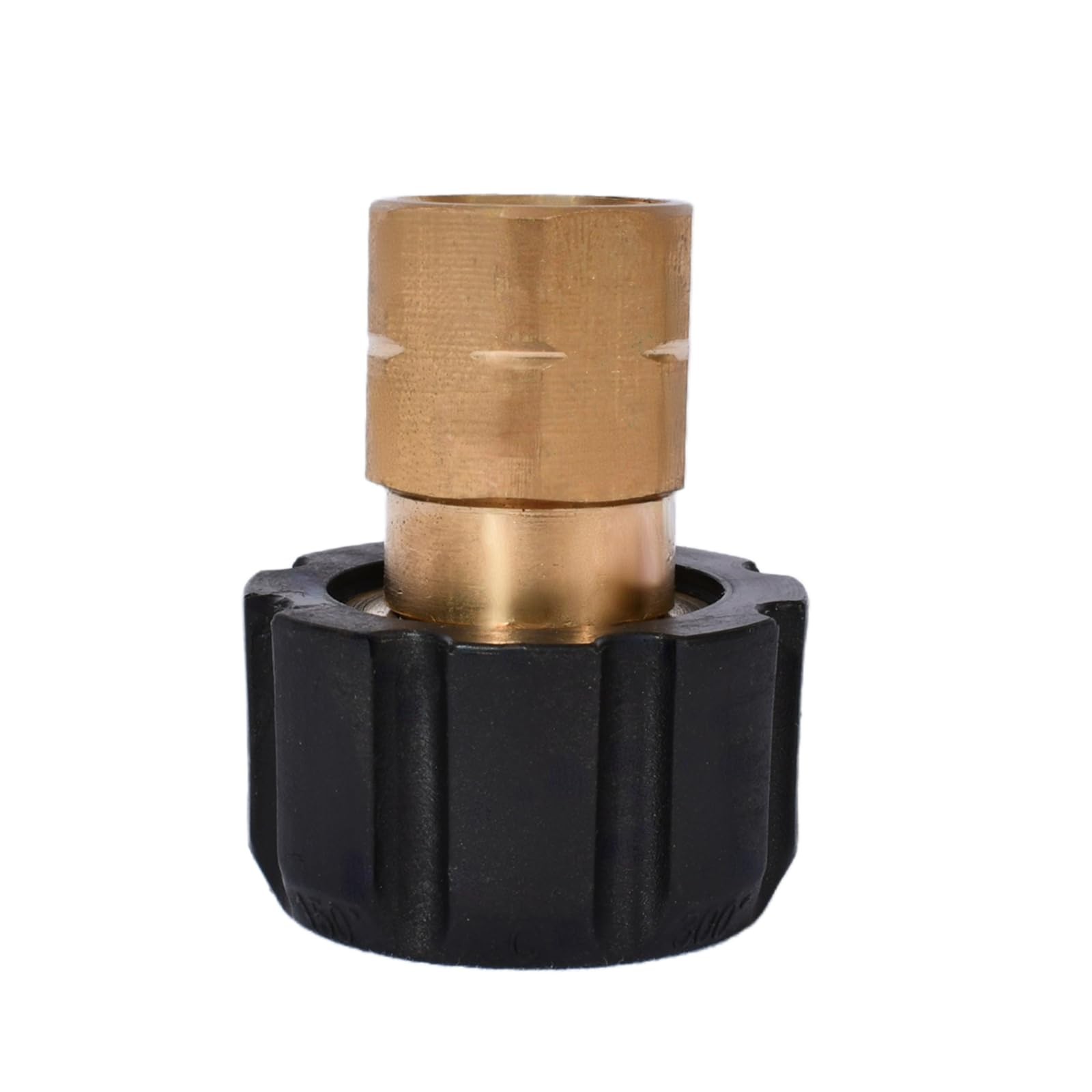 Pressure Washer Adapter 3/8 Inch FNPT x M2214mm Female Thread Coupler Brass