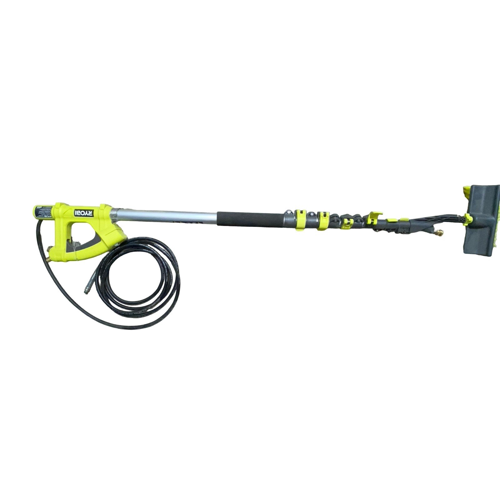 RYOBI 18 ft. Extension Pole with Brush for Pressure Washer RY31EP26 USED