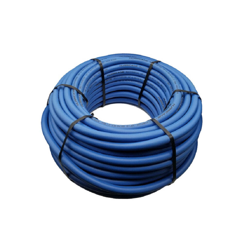 Hurricane Softwash Hose, 5/8″ x 200 Ft, 300 PSI, Blue