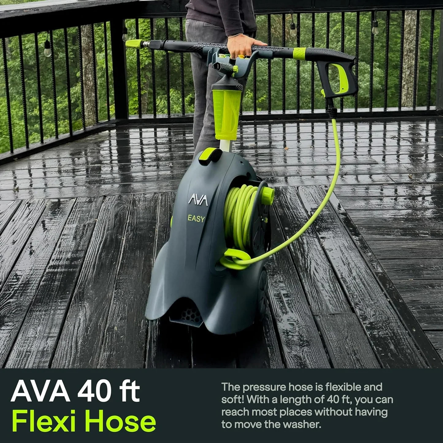 AVA of Norway Easy P50 X-Large Bundle, 2050 PSI, 1.85 GPM Max Pressure Washer