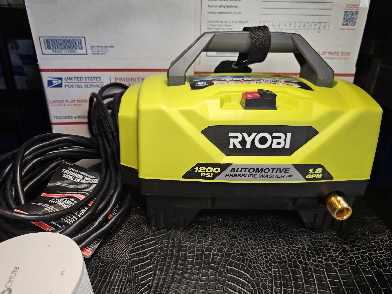 Ryobi 1.8 GPM 1200PSI Pressure Washer – Body / Motor Only/ Hose
