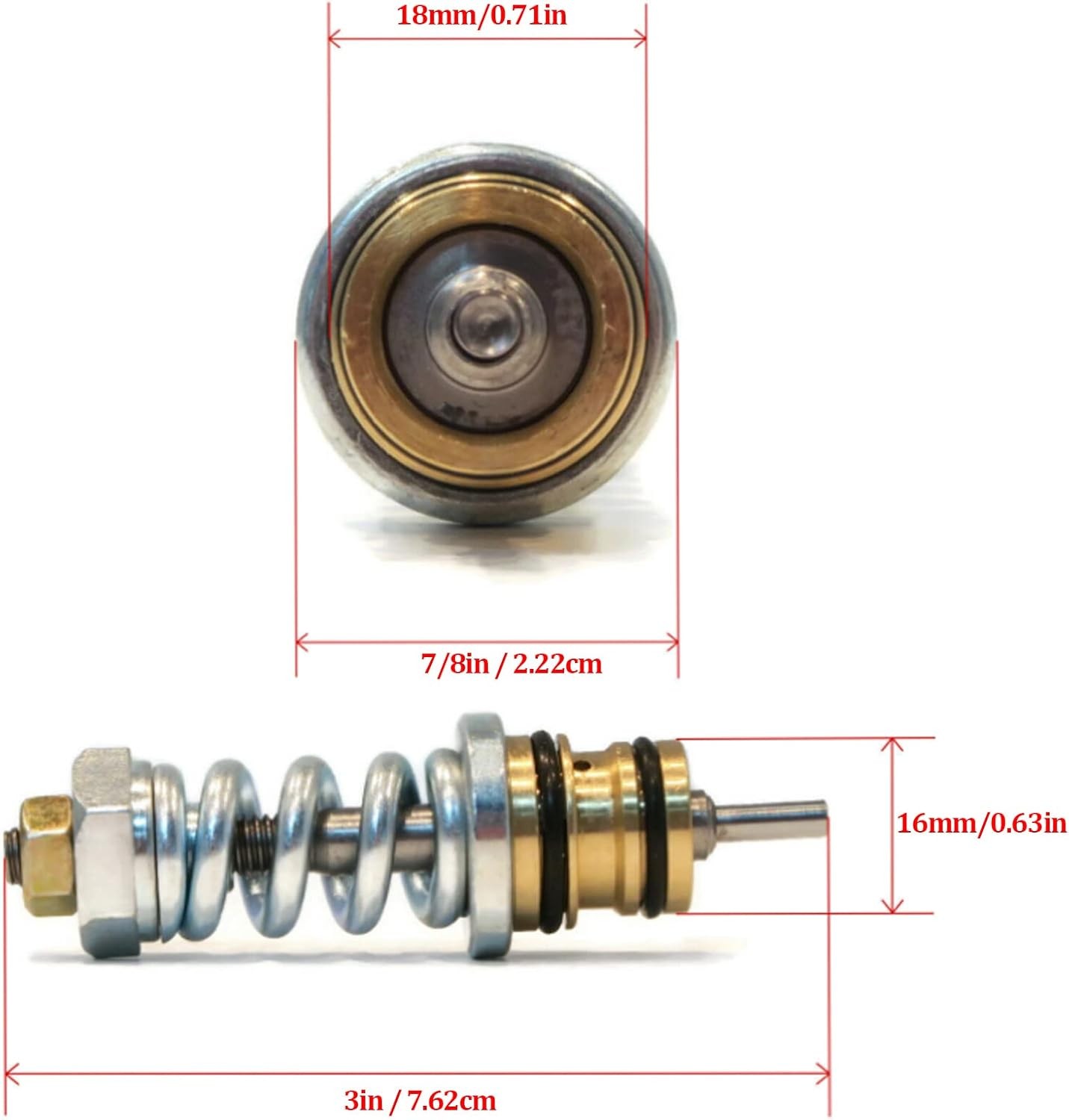 309515003 Unloader Valve Assembly Fits Troy-Bilt Pressure Washer Pumps