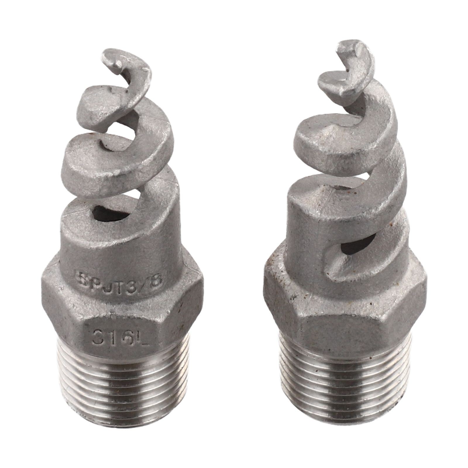 2pcs stainless steel nozzles for pre painting and high pressure cleaning