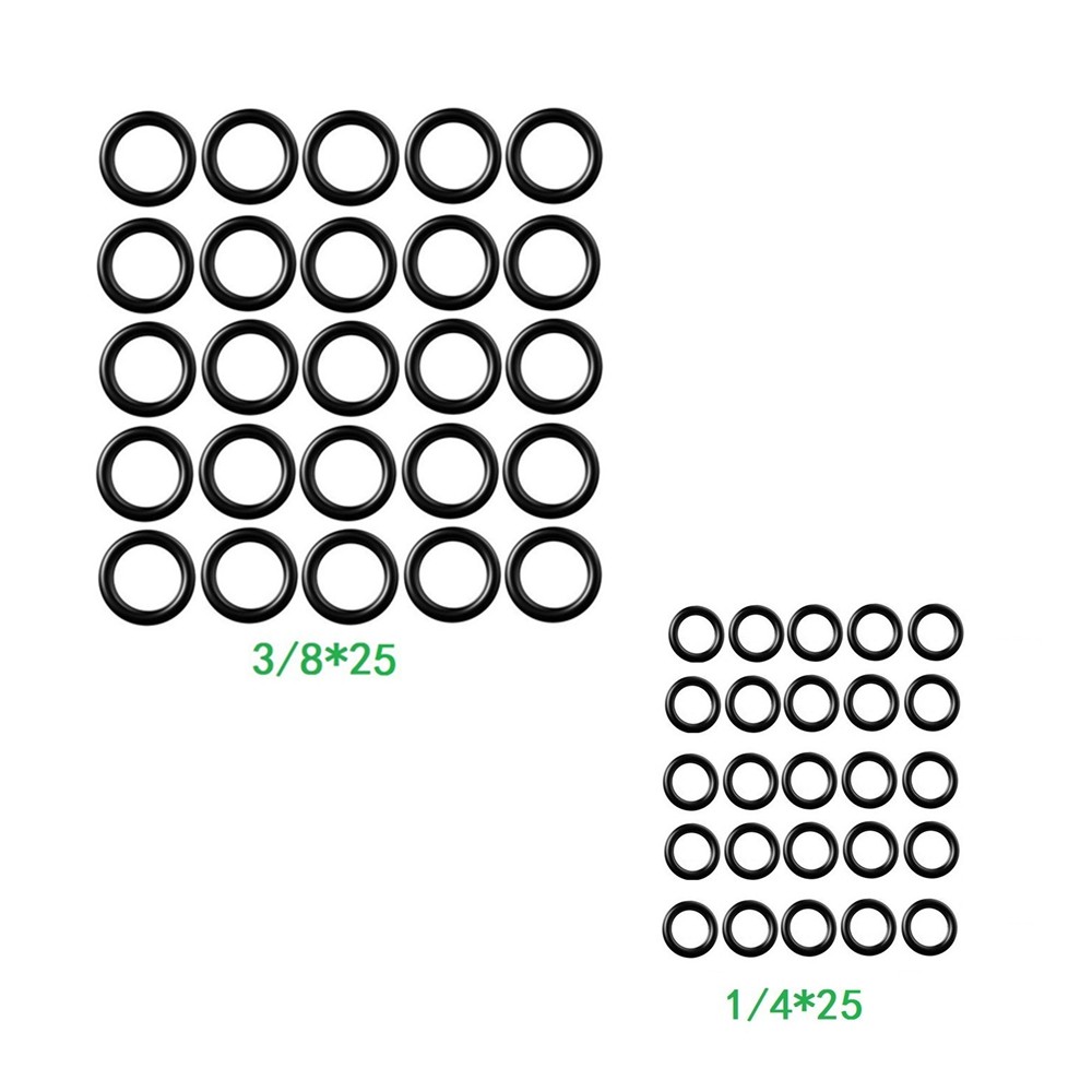 50Pcs High Quality O Rings Hose Washer Kit Pressure Washer For 1/4″ 3/8″ M22