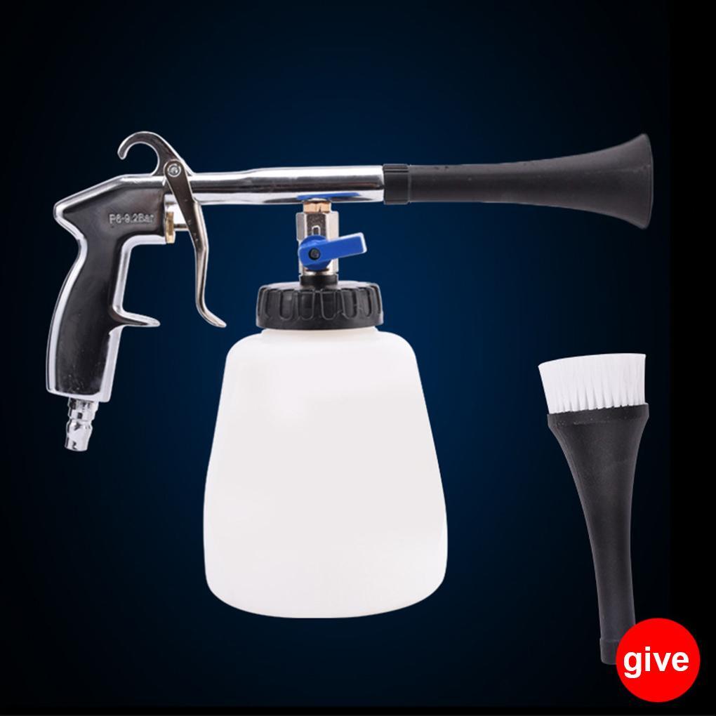 Tornador Cyclone Car Cleaning Black Gun Pneumatic Tool Dry Cleaner W/regulator