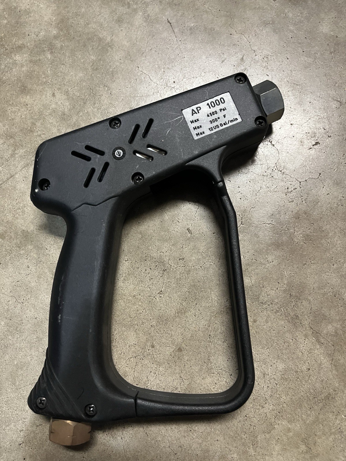 Legacy Pressure Washer Open Trigger Spray Gun 4500 PSI AP1000 12 Gal