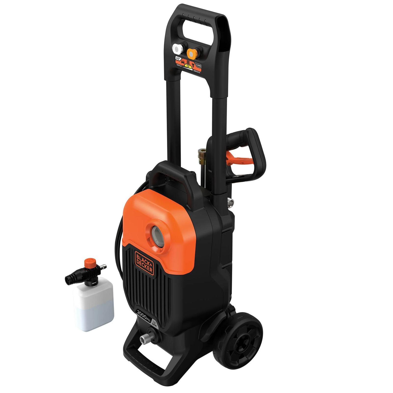 BLACK+DECKER 2000 Psi 1.2 Gpm Pressure Washer – BEPW2000
