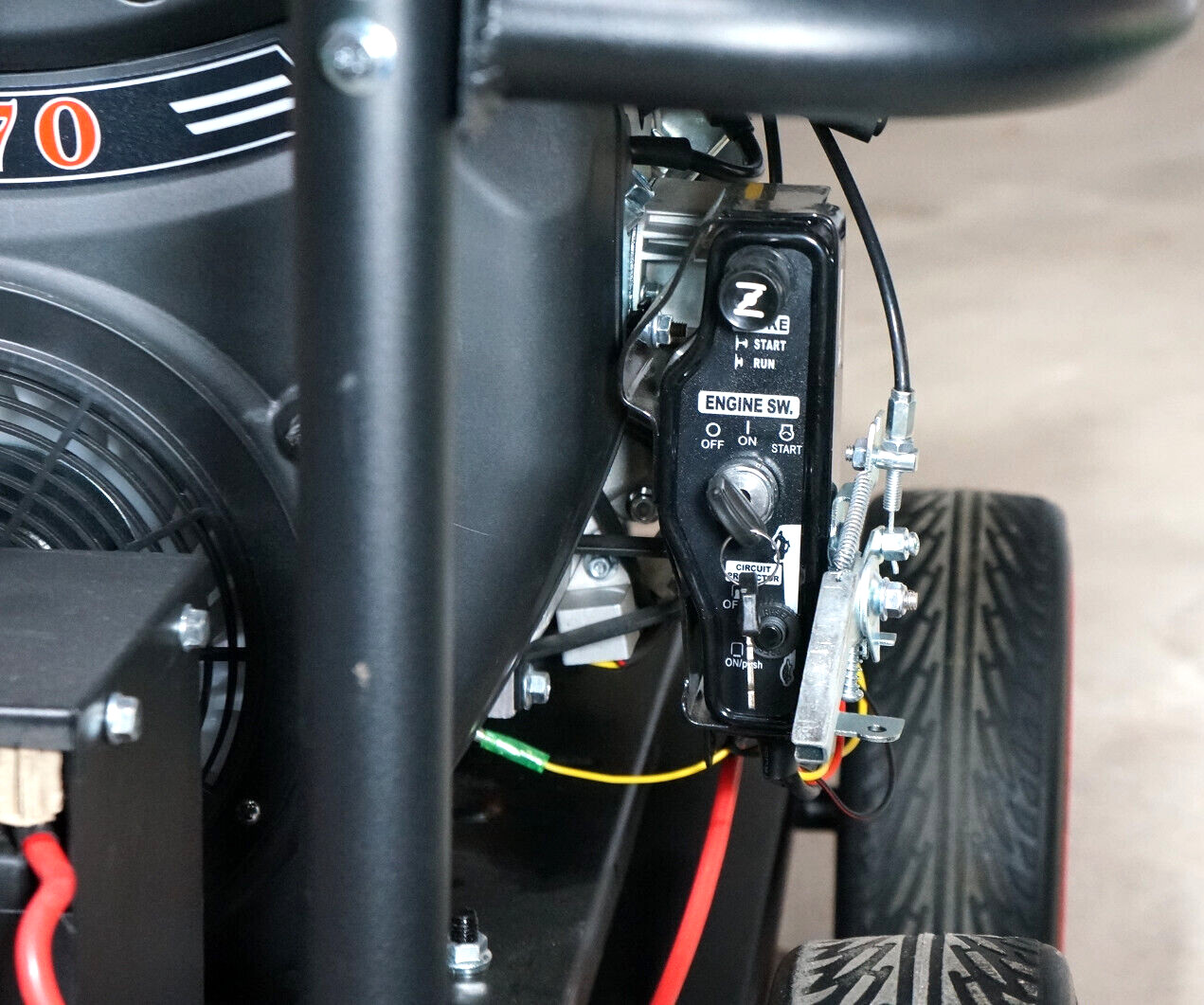 22HP 670CC V-Twin Power Washer 5.5GPM 3500PSI Pressure Cold Water