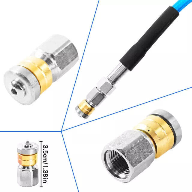 Sewer Jetter Nozzles Kit 50FT Drain Cleaning Hose for Pressure Washer 5800PSI US