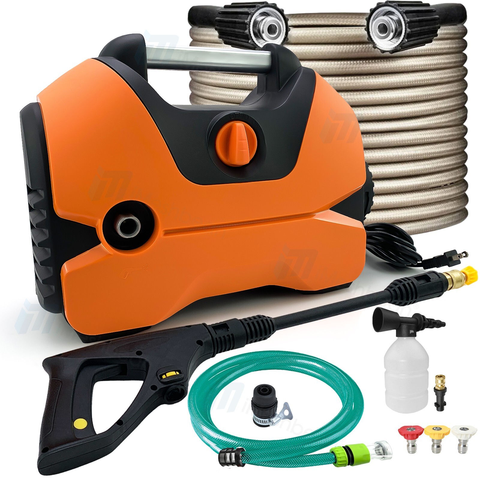 Electric Pressure Washer 2175 PSI Portable Power Washer 1.85GPM 23ft Hose
