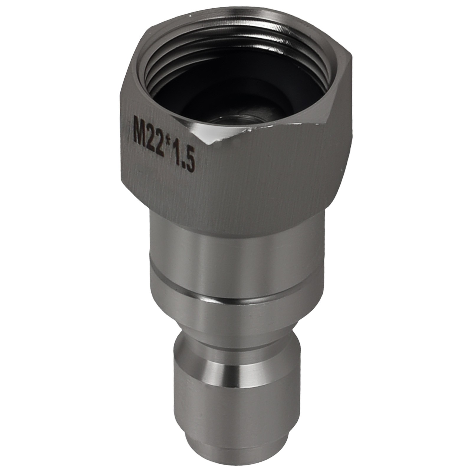 M22 14mm to 3/8″ QC Swivel Adapter for Pressure Washer Hose Gun Connection