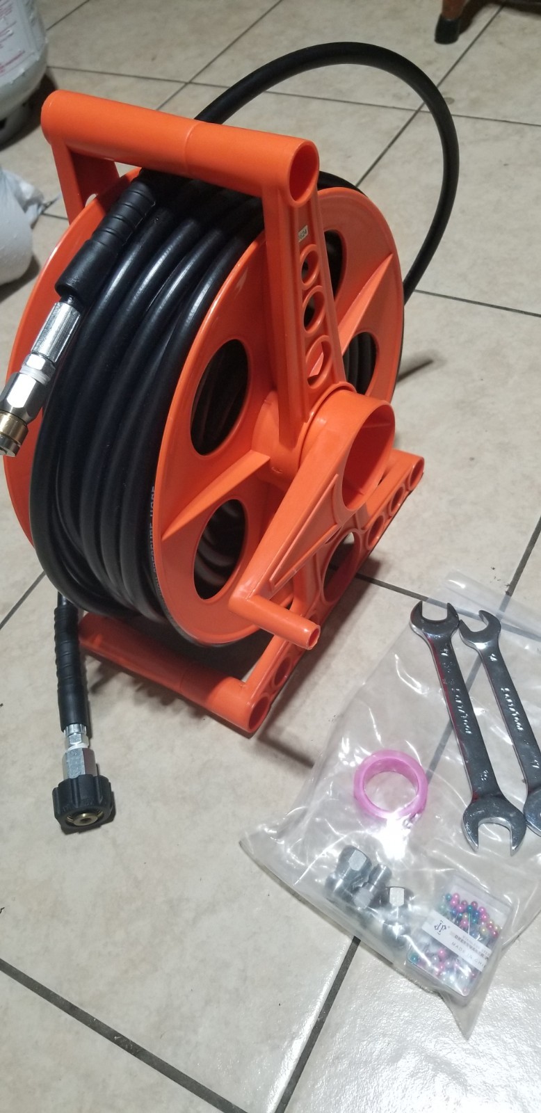 Already Assembled – Sewer Jetter Kit for Pressure Washer 100Ft 1/4 In