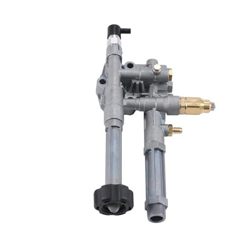 Pressure Washer Pump Head Assembly with Unloader & Check Valves – Compatible Mod