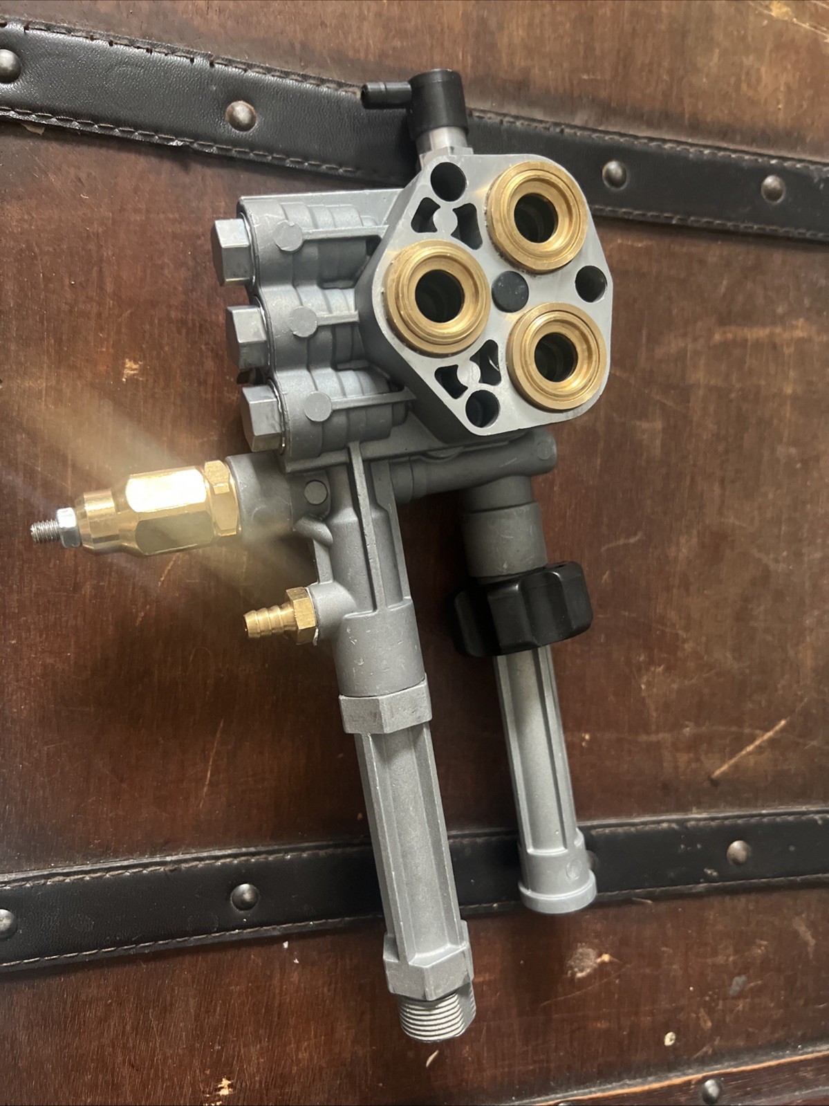AR43361 Pump Head w/ Unloader & Thermal Relief Valve Sprayer Annovi Reverberi