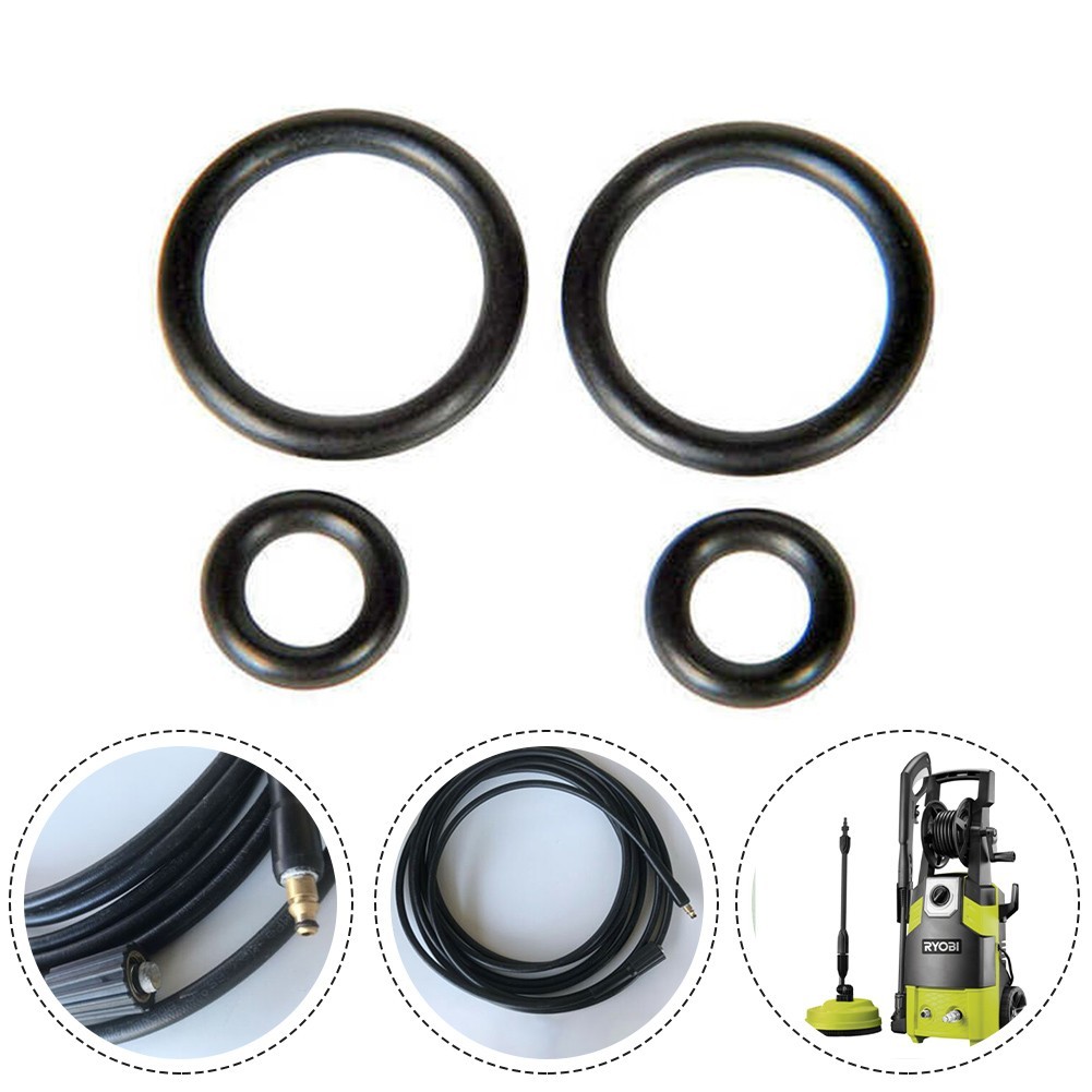 1 Set High-Pressure Water Pipe Sealing Ring O Ring For-Ryobi Pressure Washer