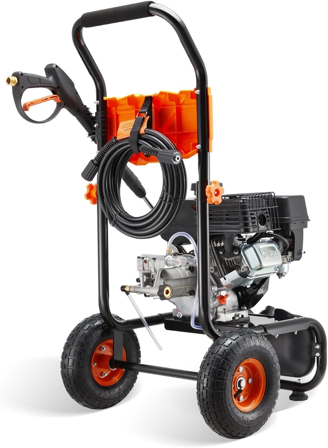 Efurden Gasoline High pressure washer Portable 3500 PSI 2.3 GPM for Cars Fences