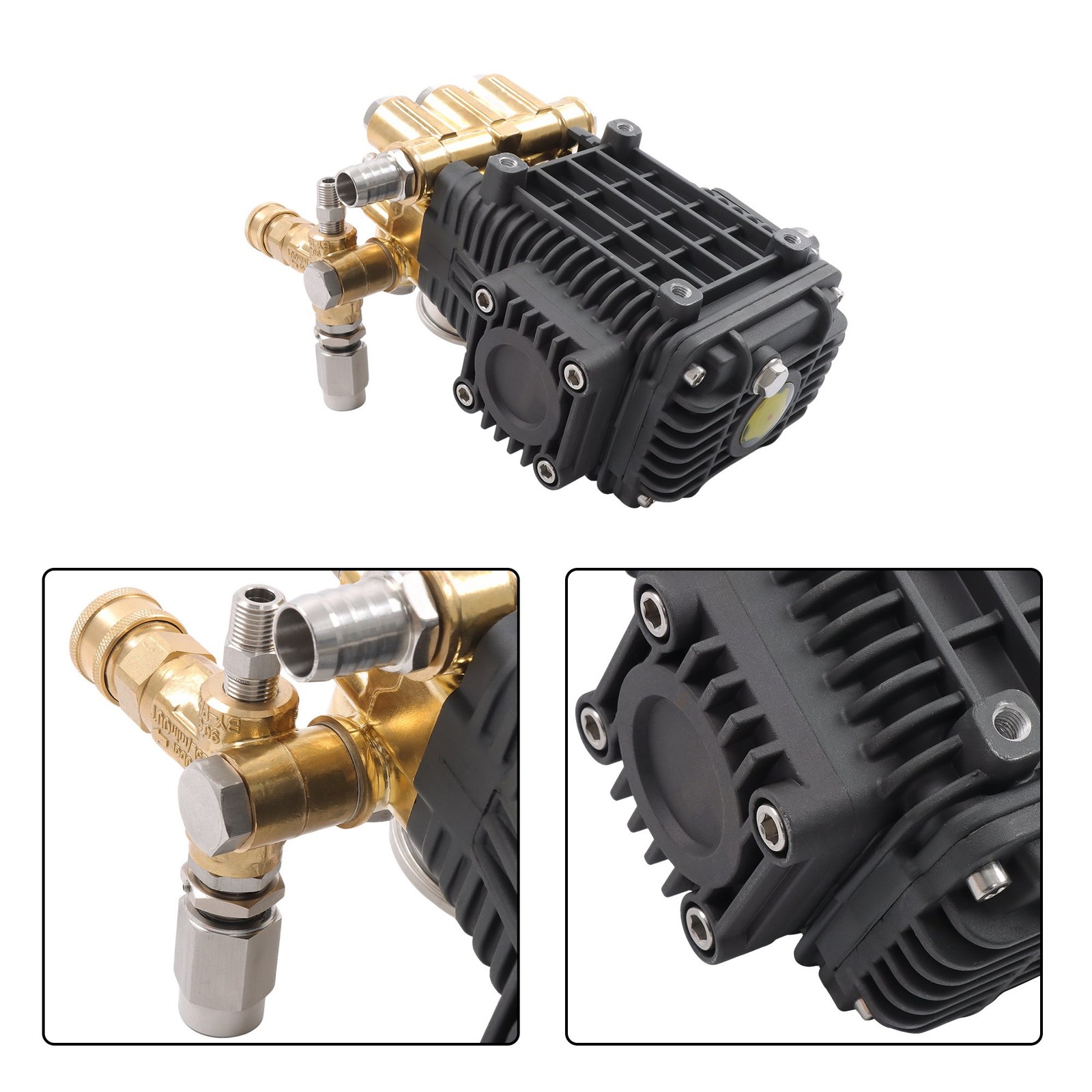 4.5 HP 5.6 GPM General Right Shaft Pressure Washer Pump 3500 PSI Belt Drive