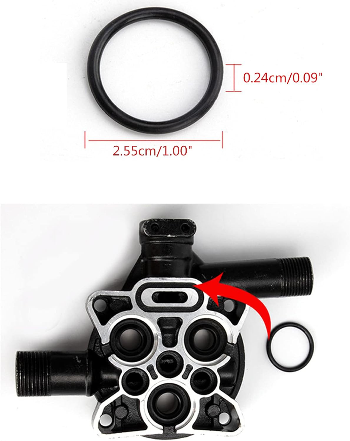 OVERTOYOU Pump Washer Head Repair Kit, Household High Pressure Pump Washer Head