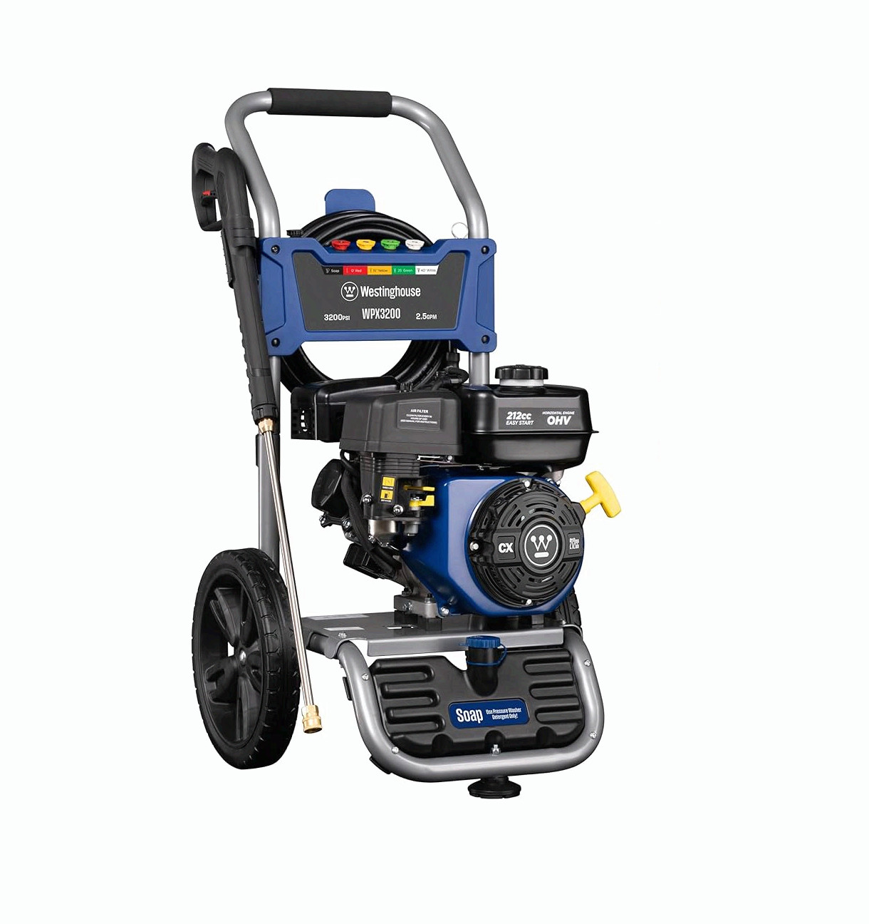 Westinghouse WPX3200 Gas Pressure Washer 3200 PSI 2.5 GPM Power Washer Outdoor