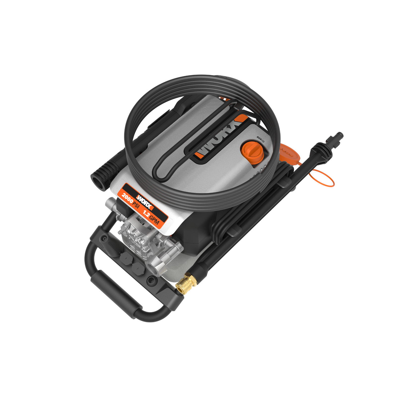 WG605 WORX 13 Amp 1800 PSI Electric Pressure Washer (1.2 GPM)