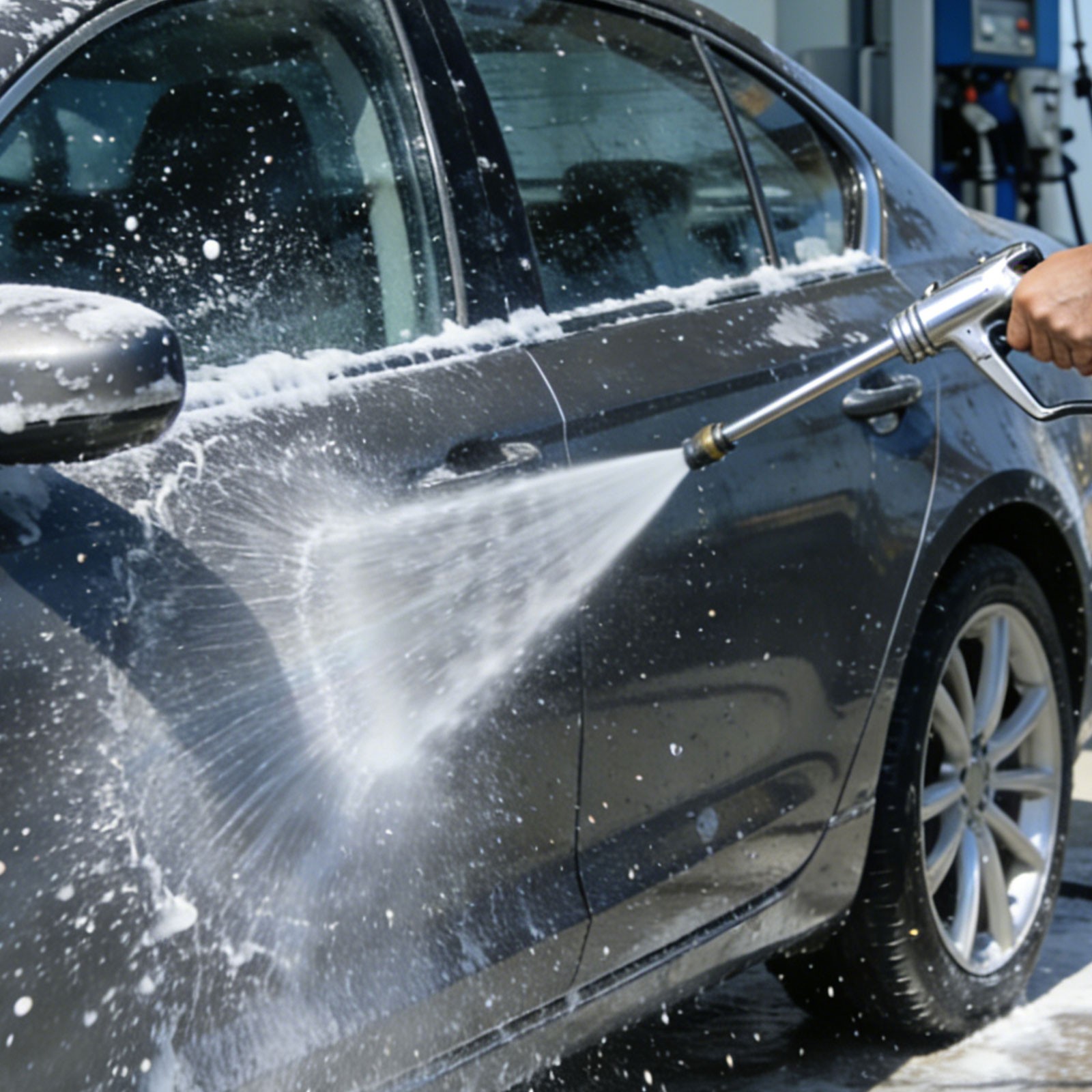 2pcs Pressure Washer Connector G1/4 Male to G1/4 Female 5400PSI Stainless Steel