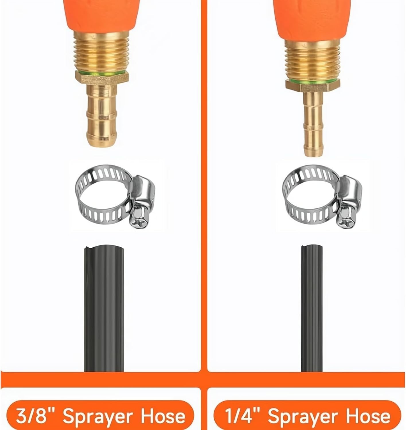 Sprayer Wand with 4 Different Types of Nozzles, Replacement Sprayer Wand with…